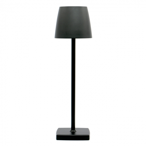 LUMIERE Lampada Tavolo - LED - cm. 11xH.38 - Nera + toninelli+ 10973 +  acquista online