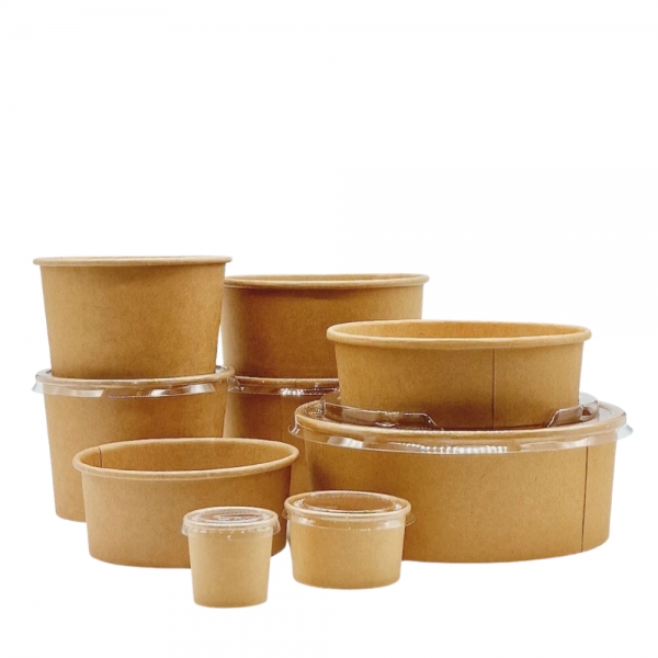 Insalatiere in Cartoncino da Asporto Certificate Alimentari: Freschezza e Sostenibilità da Portare Via