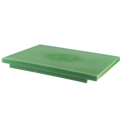 TAGLIERE CON FERMI POLIETILENE 60X40X2 VERDE