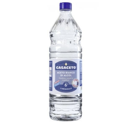 Casaceto Aceto Bianco di Alcol 1 L – L’Originale per Condire, Conservare e Pulire