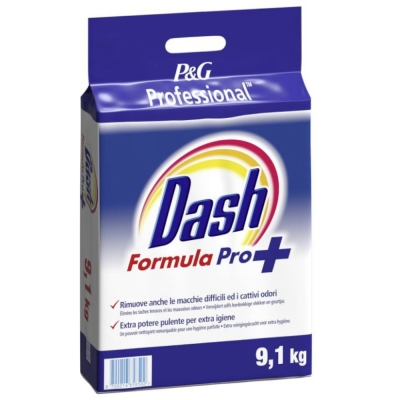 Dash PGP Polvere Pro Plus – Detersivo Professionale in Polvere 130 Misurini 9,1 kg