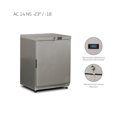 Armadio Refrigerato -23°/-18°C | 89 L Netti | Silver