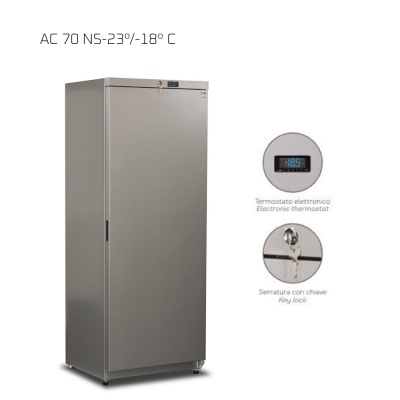 Armadio Refrigerato –23°/-18°C | 512 L Netti | Silver