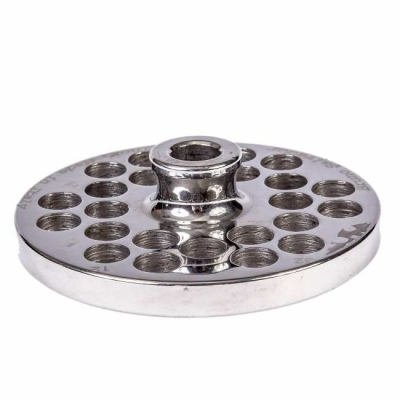 Piastra Inox Foro 12 mm per Tritacarne Modello TPM 22 – Ricambio Professionale