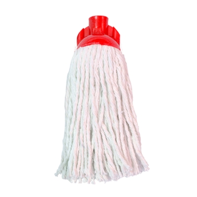 Mop Professionale in Cotone Filo Tagliato – Ricambio Lavapavimenti Alta Assorbenza