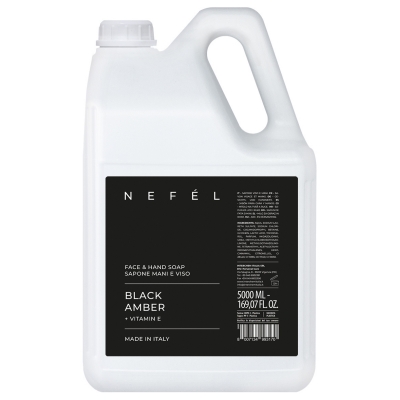 Sapone Viso e Mani Nefel – Black Amber 5 lt