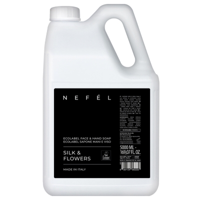 Sapone Viso e Mani Nefel – Silk & Flowers 5 lt