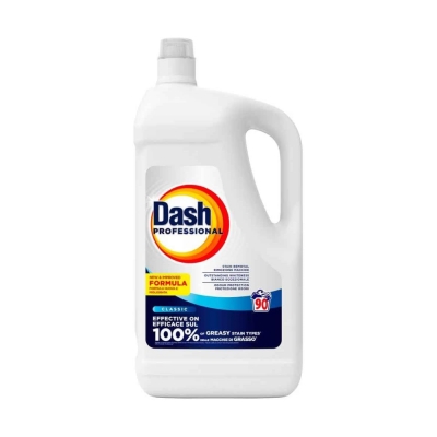 Dash Detersivo Bianchi Liquido Professionale Neutro - 90 Lavaggi - 4 litri