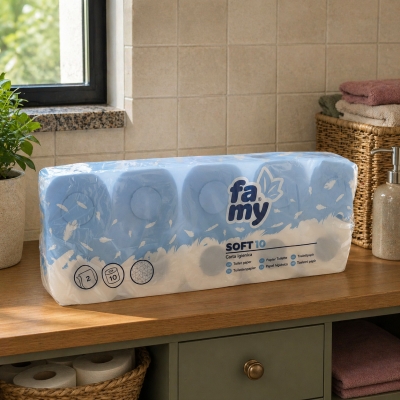 Carta Igienica Soft 10 Rotoli 2 Veli – Confezione Convenienza