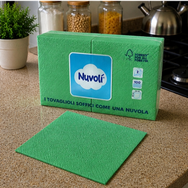 tovaglioli-25x25-cm-2-veli-in-cellulosa-nuvol-verde-smeraldo-100-pezzi