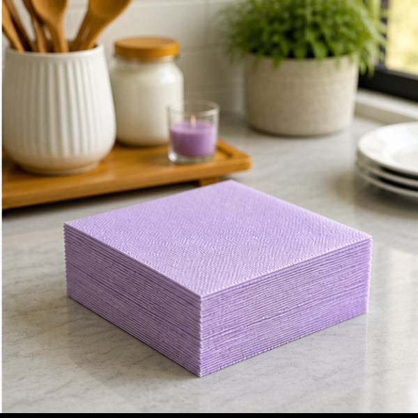 tovaglioli-38x38-cm-2-veli-effetto-tessuto-nuvol-lilla-40-pezzi