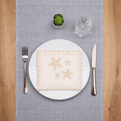 Tovaglioli Airlaid Bali Sabbia 40x40