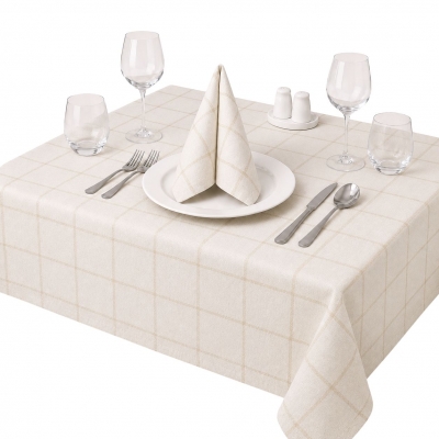 Tovaglie Airlaid Barolo Avorio 100x100