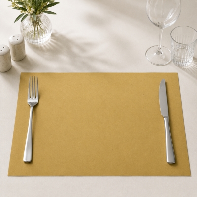 Tovagliette in Carta Paglia Champagne 30x40 cm – Confezione 500 Pezzi