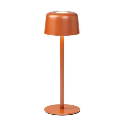 Lampada LED portatile ricaricabile 1+1 terracotta