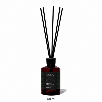Profumatore per Ambiente a Bastoncini Nefèl  GARDENIA & SWEET ORANGE  - 250 ML