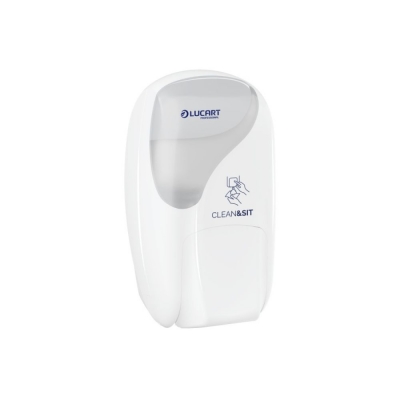 Lucart Identity Clean&Sit White Finish Dispenser Igienizzante Copriwater a Schiuma- 892532