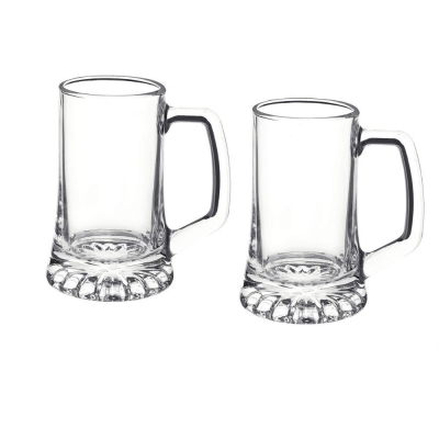 Set 2 boccali birra Stern Peker in vetro, 51 cl